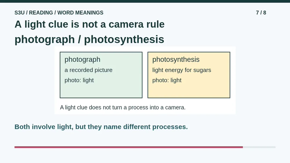 Video illustration: A light clue is not a camera rule. The spoken explanation follows.
