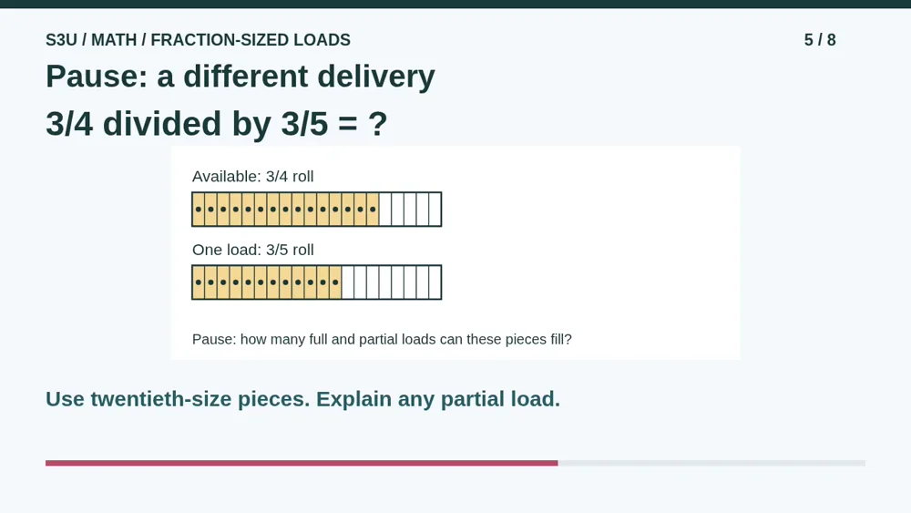 Video illustration: Pause: a different delivery. The spoken explanation follows.