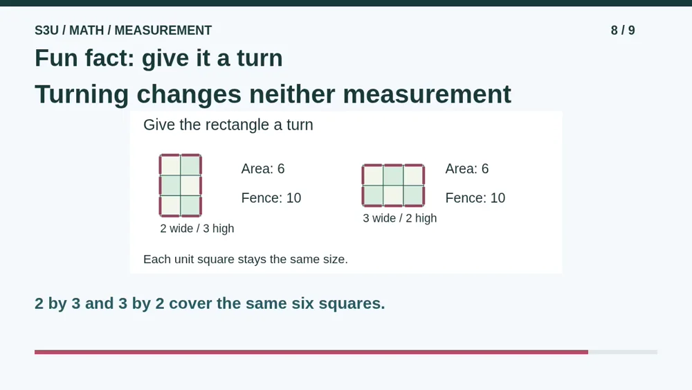 Video illustration: Fun fact: give it a turn. The spoken explanation follows.