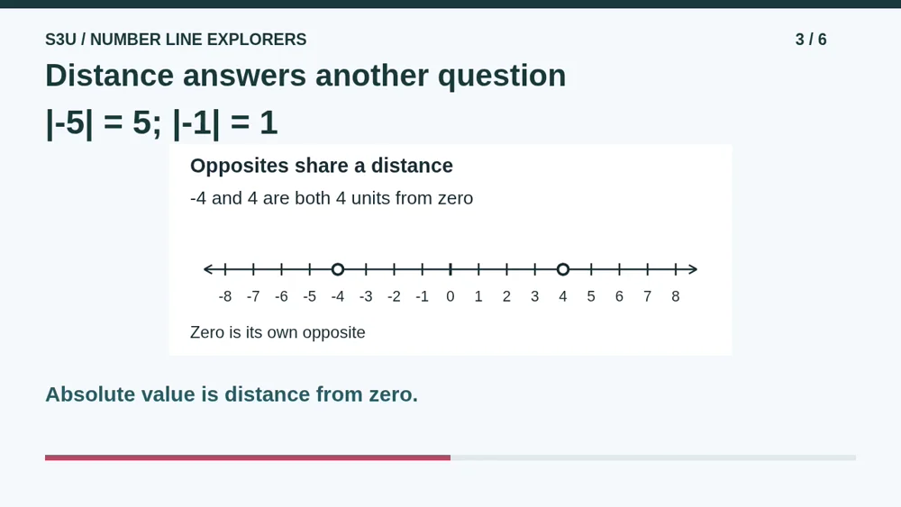 Video illustration: Distance answers another question. The spoken explanation follows.