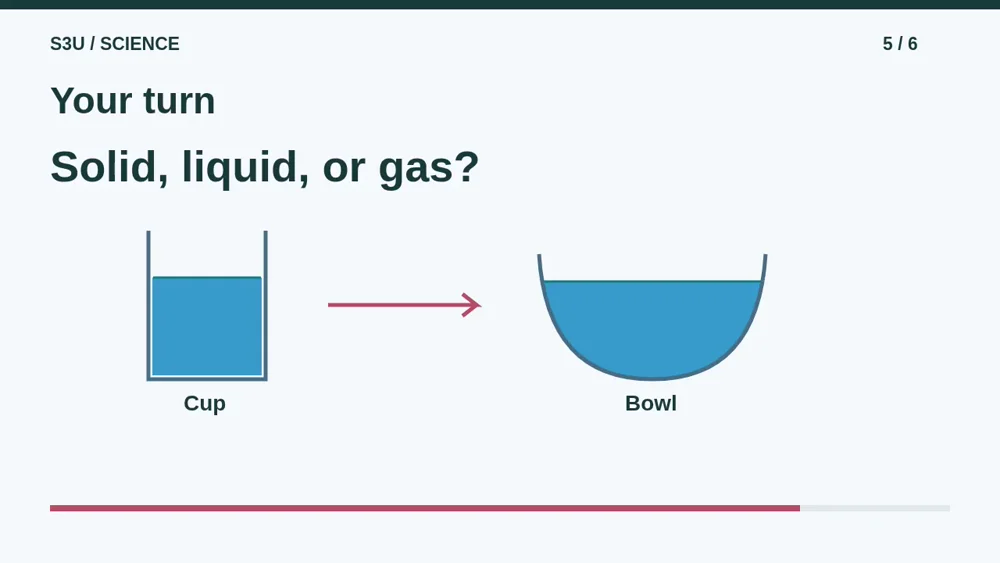 Video illustration: Your turn. The spoken explanation follows.